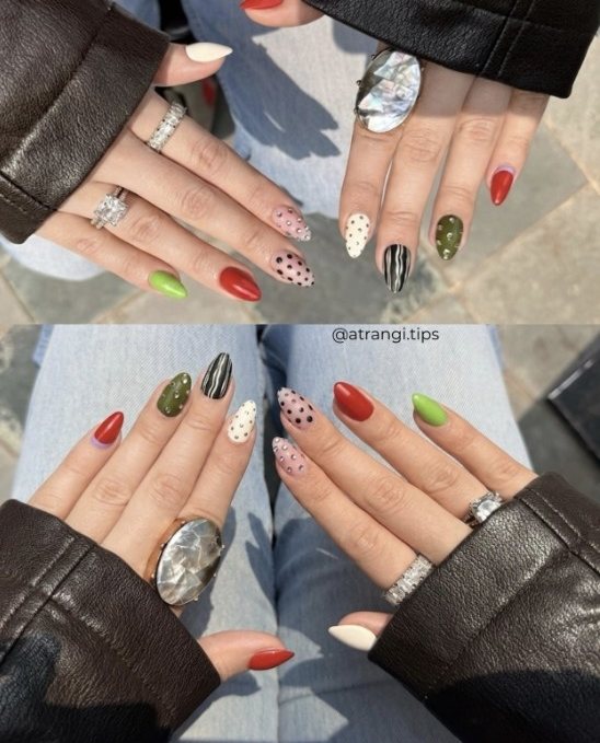 Red & Dots